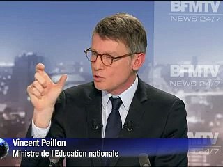 Peillon préconise de réduire les vacances d'été à 6 semaines mais pas avant 2015