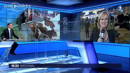 Catherine Matausch fait une gaffe en direct pendant le JT de France 3