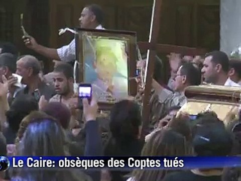 Egypte: des violences après les funérailles de coptes tués