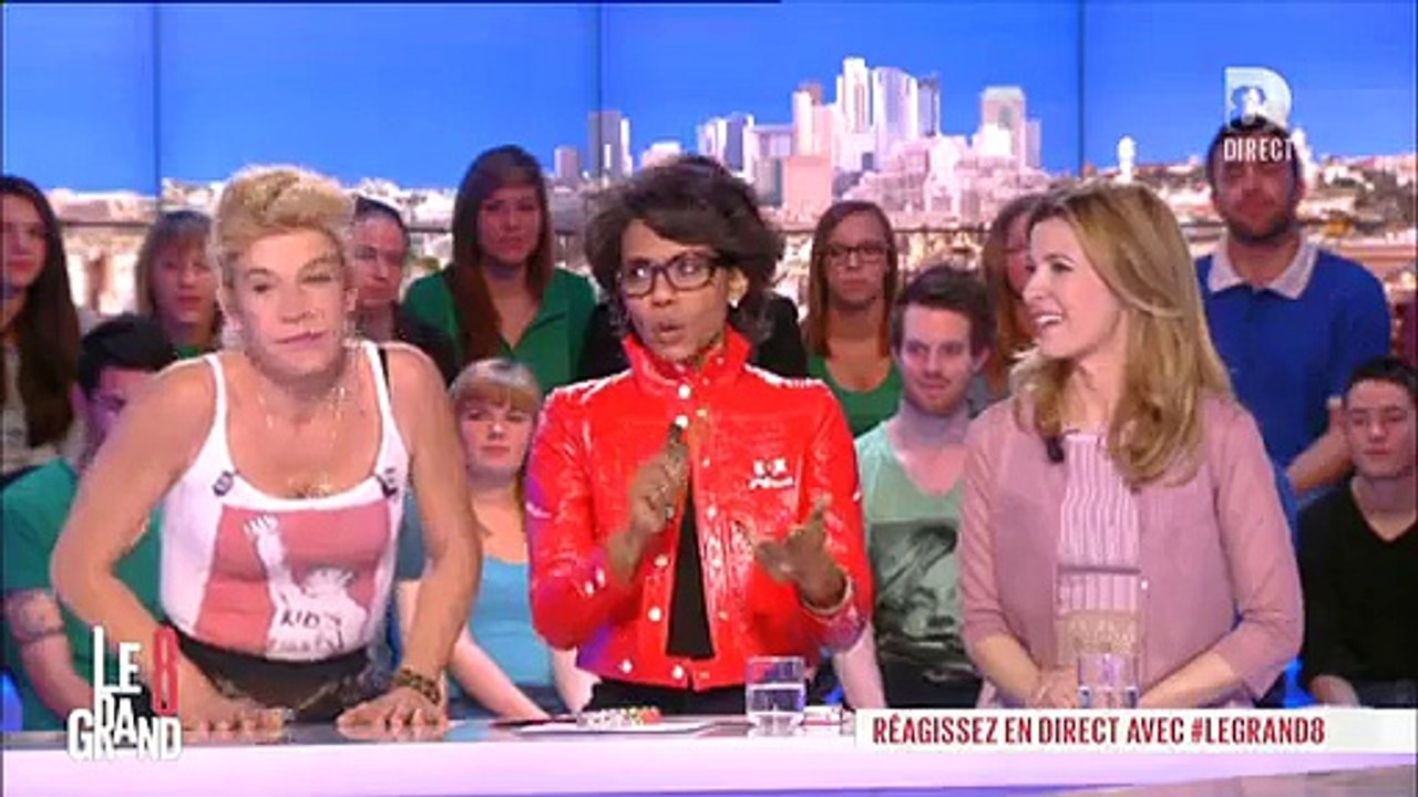 Les larmes de Frigide Barjot en direct sur D8