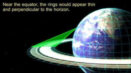 Et si la Terre avait des anneaux comme Saturne ?