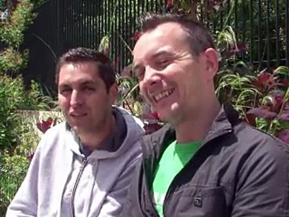 Vincent et Bruno, premiers homosexuels à se mar...