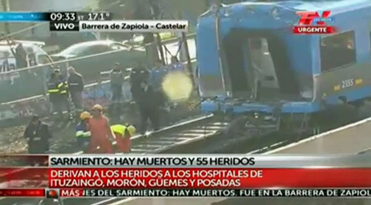 Argentine : collision mortelle entre deux trains