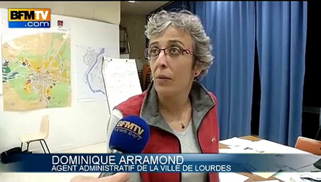 Lourdes sous les eaux - Crues du 19/06/13