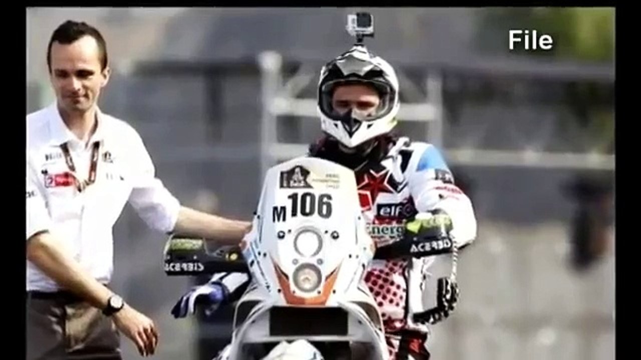 Thomas Bourgin lors du Dakar 2013
