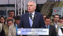 La boulette de Jean-Marc Ayrault au Salon du Bourget