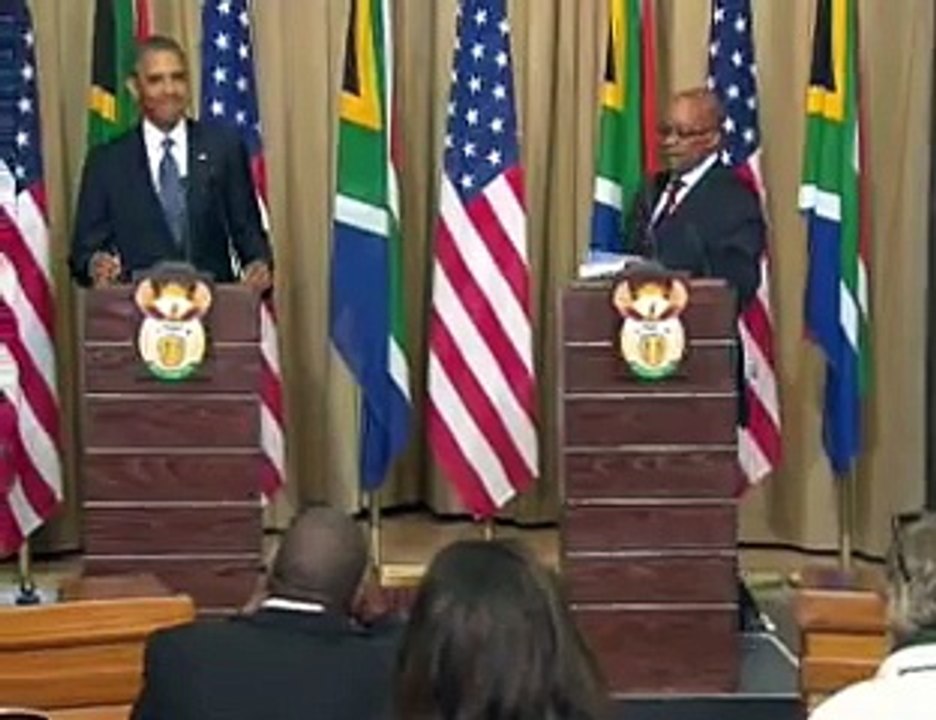 Afrique du Sud: Obama qualifie Mandela "d'inspiration pour le monde"