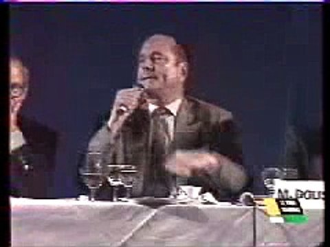 Jacques Chirac, discours sur le bruit et l'odeur
