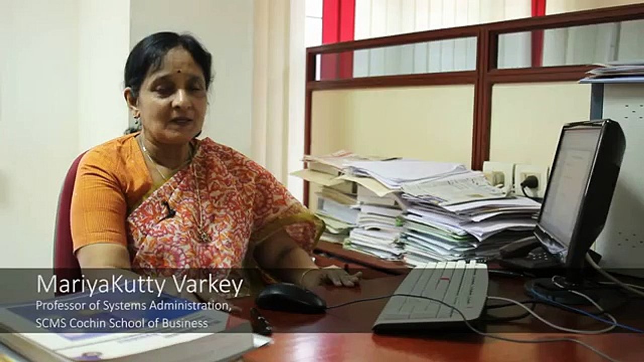 Prof. Mariyakutty Varkey message to the current students