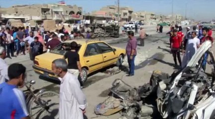 Terrible vague d'attentats lundi en Irak