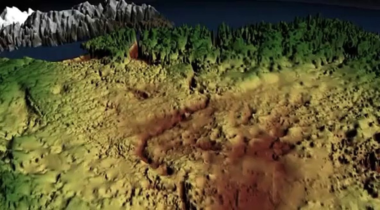 Groenland : un canyon découvert sous les glaces