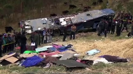 Les routes du Pérou ont encore tué ce week-end