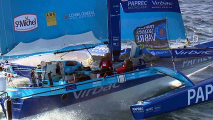L’impressionnante vidéo du chavirage du trimaran de Jean-Pierre Dick et Roland Jourdain