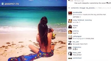 Miranda Kerr rayonne de bonheur