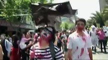 Une parade de Zombies en plein Chili
