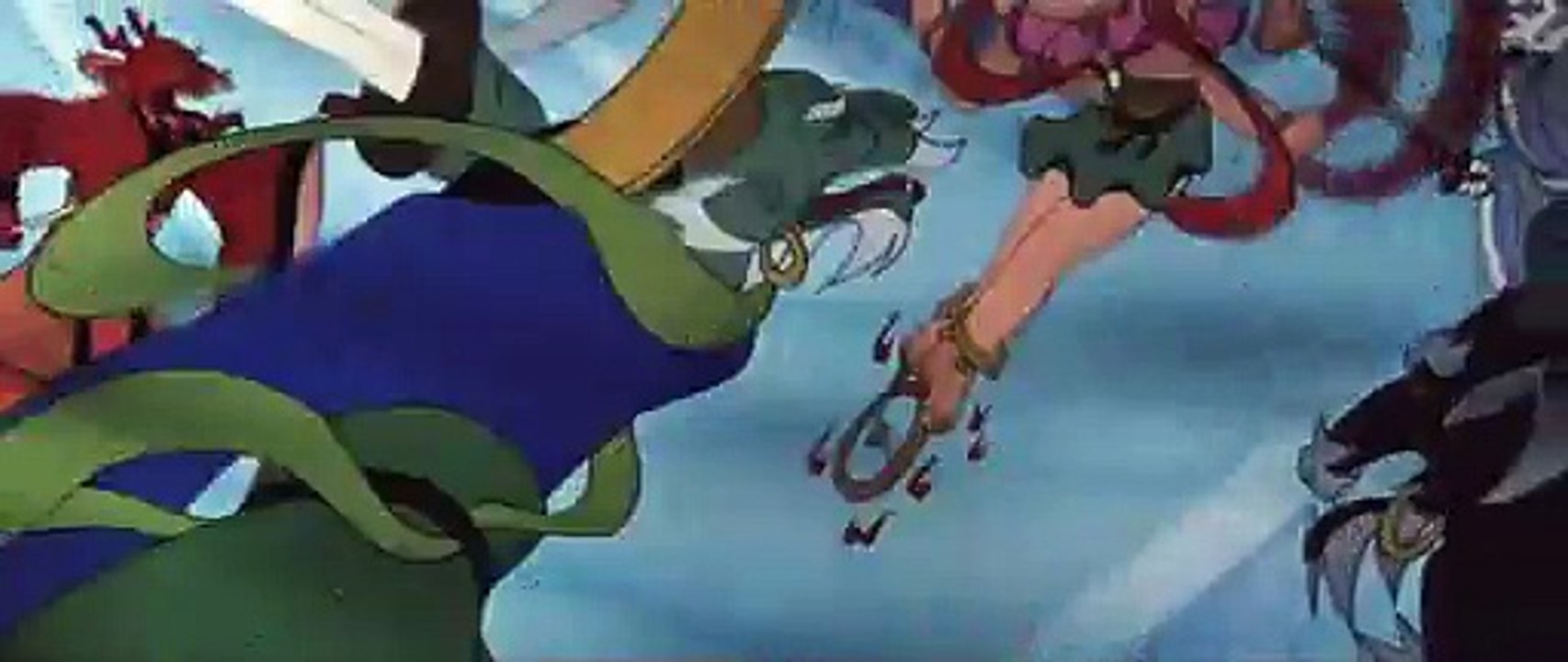 Le Prince Nezha triomphe du Roi Dragon