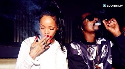 Rihanna et Snoop surpris en flagrant délit de fumette