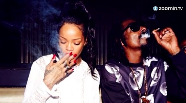 Rihanna et Snoop surpris en flagrant délit de fumette