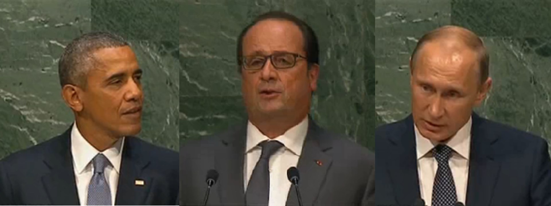 Cinq messages à retenir des discours d'Obama, Poutine et Hollande à l’ONU