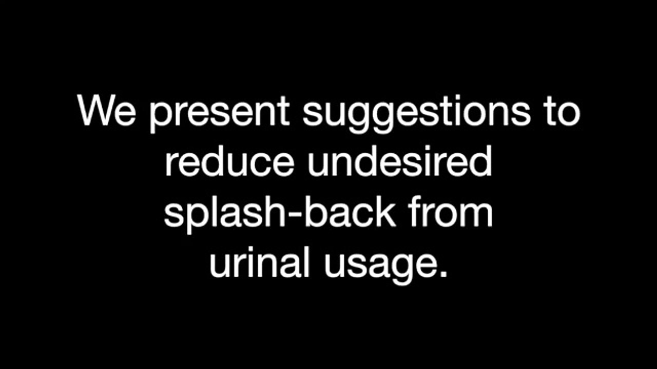 Hommes : le tuto anti "splash-back" des gouttes d'urine