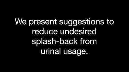 Hommes : le tuto anti "splash-back" des gouttes d'urine