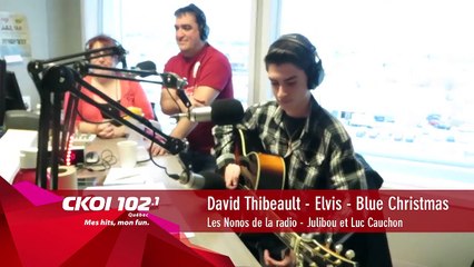 Un jeune canadien imite Elvis Presley à la perfection