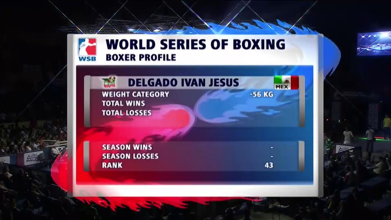 WSB Season 5 Semifinals C1 Cuba vs Mexico  - Alvarez Estrada vs  Delgado Garza