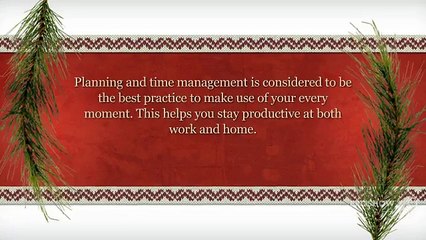 Time Management Training Activities