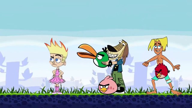 Angry Johnny Test(Johnny Test meets Angry birds)Parody