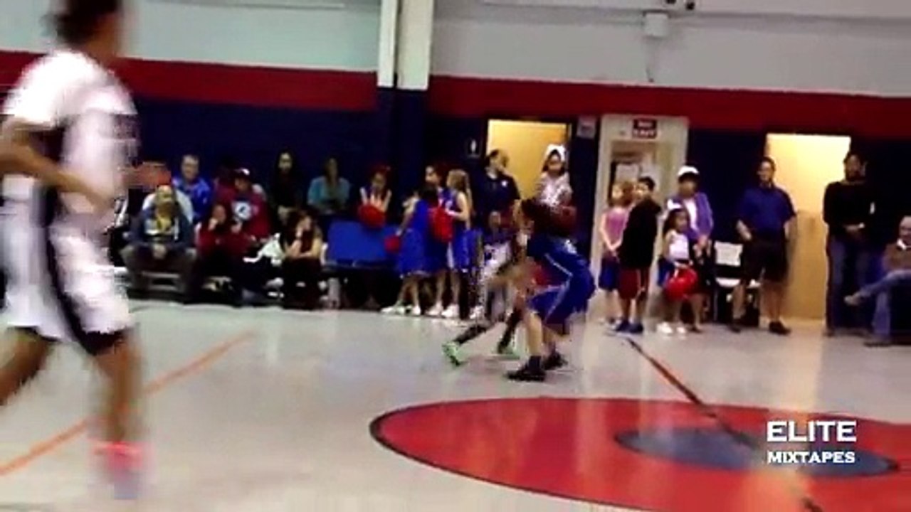 Une prodige du basketball de 9 ans joue déjà dans la cours des grands