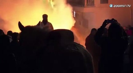 Espagne : des chevaux qui jouent avec le feu