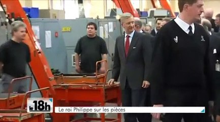 Le roi Philippe arrive dans votre porte-monnaie