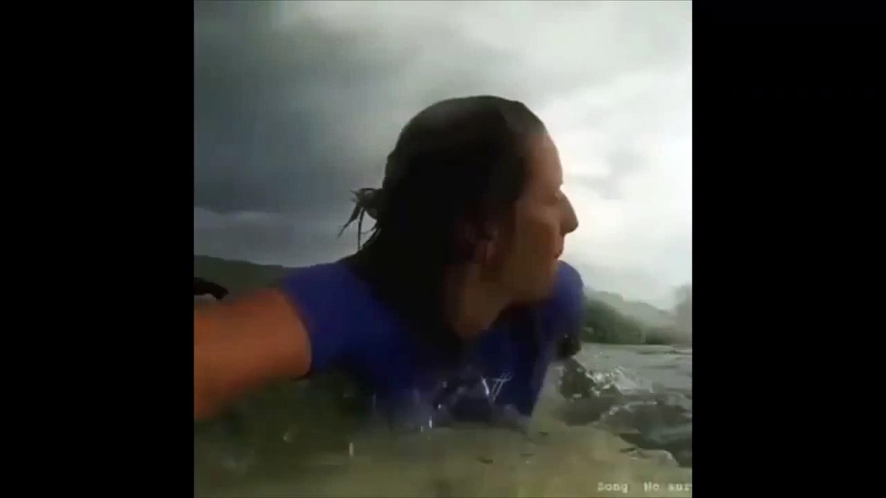 Violent accident de surfd