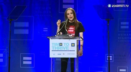 Ellen Page fait son coming out