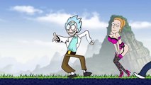 Angry Rick and Morty(angry birds meet Rick and Morty)parody video