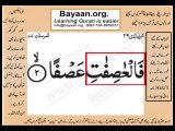 Surrah 077_002Al-MursalatVery Simple Listen, look & learn word by word urdu translation of Quran in the easiest possible method bayaan.Quran sheikh imran faiz eidt by anila imran faiz
