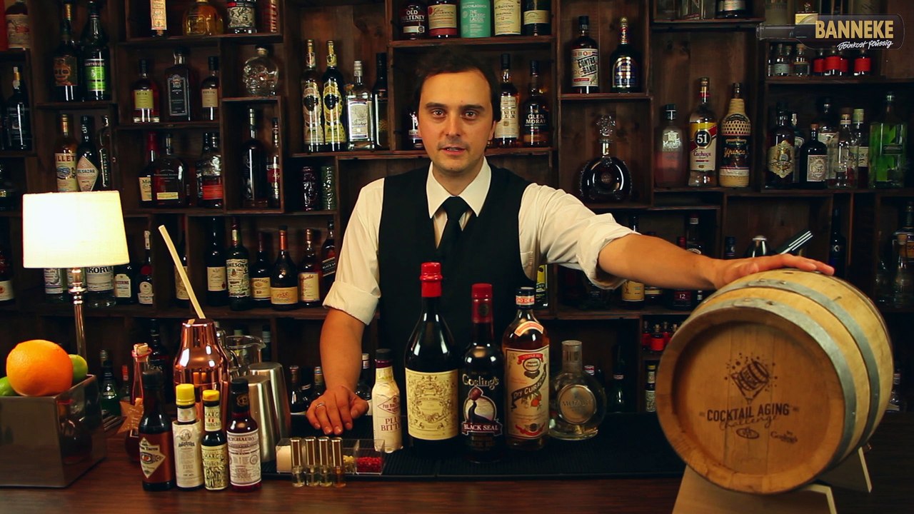 Barrel Aged Cocktail - Cocktial Barrel Aging selbst gemacht - Schüttelschule by Banneke