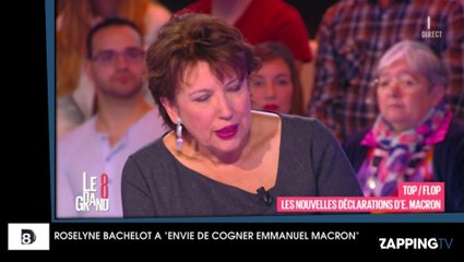 Le Grand 8 - Roselyne Bachelot : "J'ai envie de cogner Emmanuel Macron"