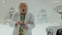 Doc Brown comes 'Back to the Future' for all new short in trilogy's 30th anniversary re-issue