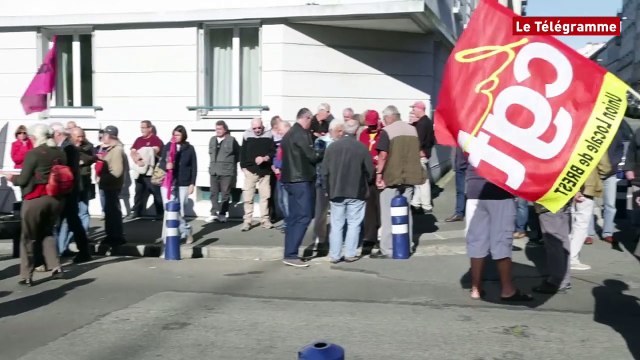 Brest. Une centaine de retraités manifestent contre l'austérité