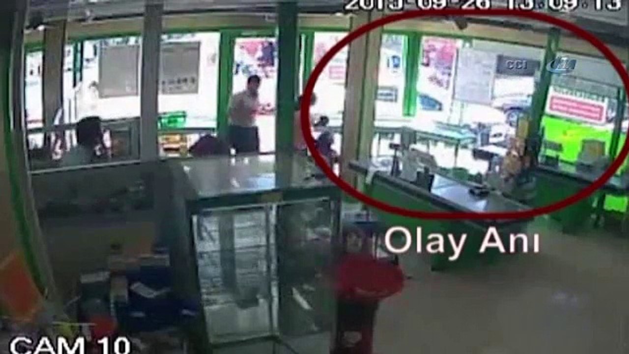 Cinayet anı kamerada
