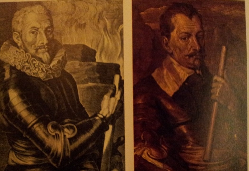 1626 - feldherrn tête-à-tête: graf tilly & wallenstein bei hemmendorf in niedersachsen