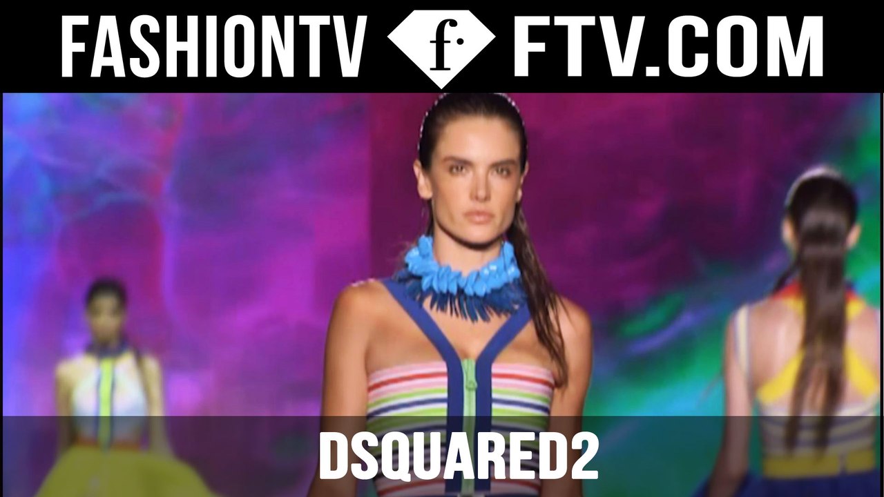 Dsquared2 Deliver a Psychedelic Spring 2016 Collection at Milan Fashion Week | MFW | FTV.com