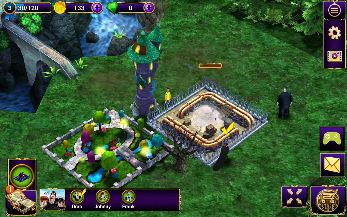 Hotel Transylvania 2 - Android and iOS gameplay PlayRawNow