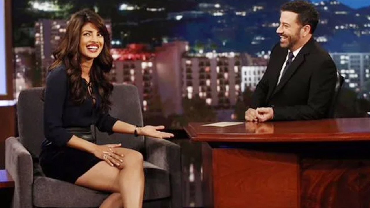 Priyanka Chopra On The Jimmy Kimmel Show