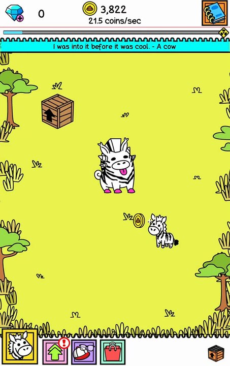 Zebra Evolution - Clicker Game - Android and iOS gameplay PlayRawNow