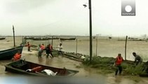 Tifone Dujuan arriva in Cina, a Taiwan tre morti e oltre 300 feriti