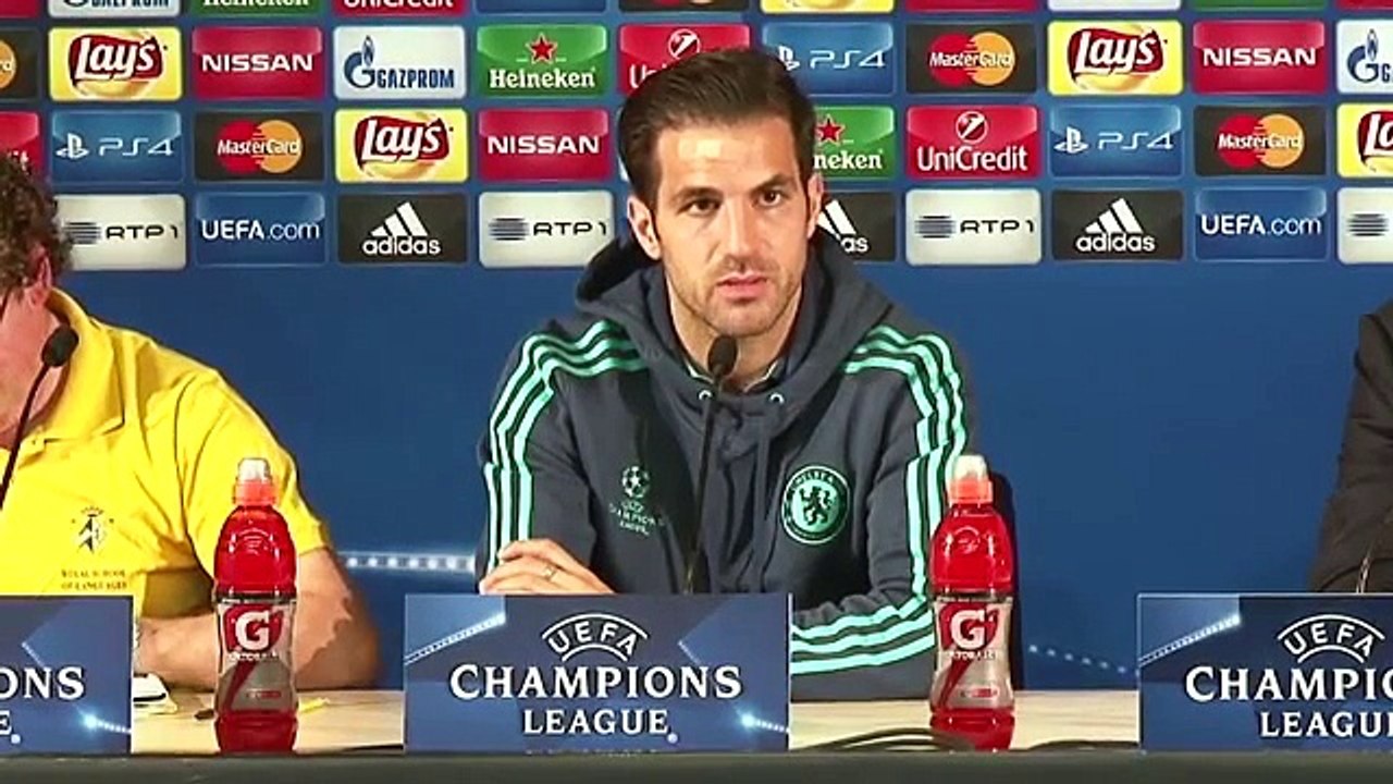Jose Mourinho & Cesc Fabregas presser pre Porto v Chelsea