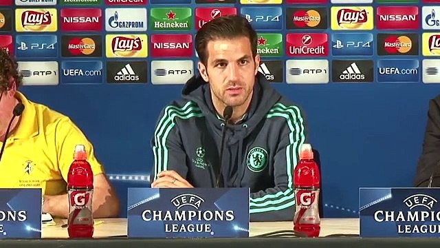 Jose Mourinho & Cesc Fabregas presser pre Porto v Chelsea