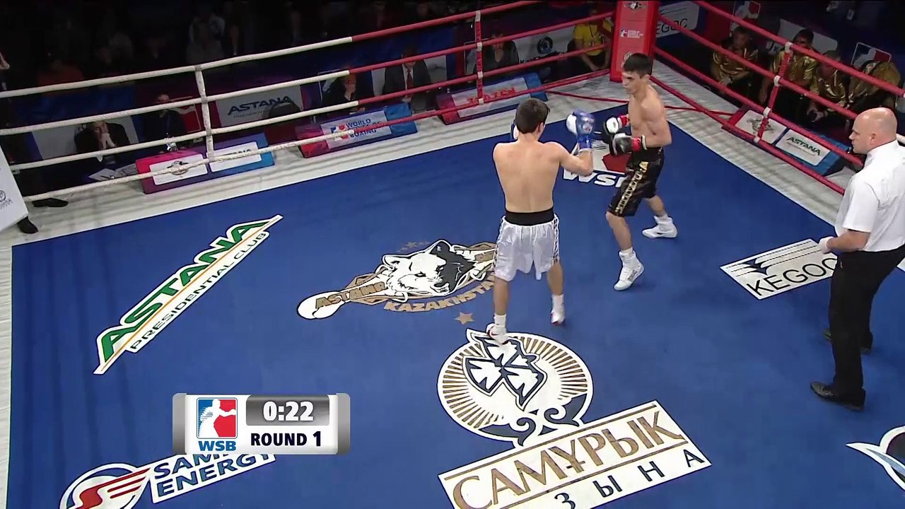 WSB Season 5 Semifinals C2 Kazakhstan - Russia - Safiullin vs Subkhankulov